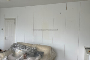 modern range wallpaper living room grey b&q